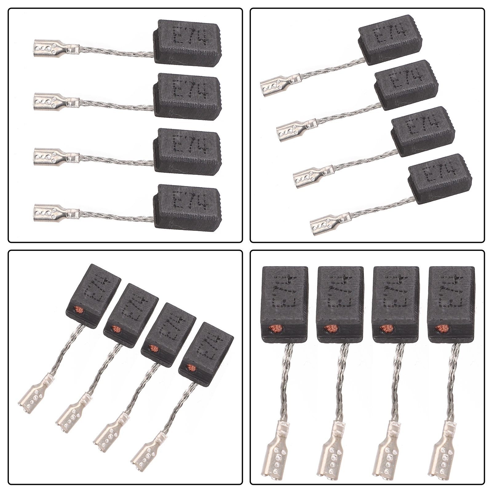 Workshop Electric Tools - Angle Grinder Brush 4pcs Carbon Brushes