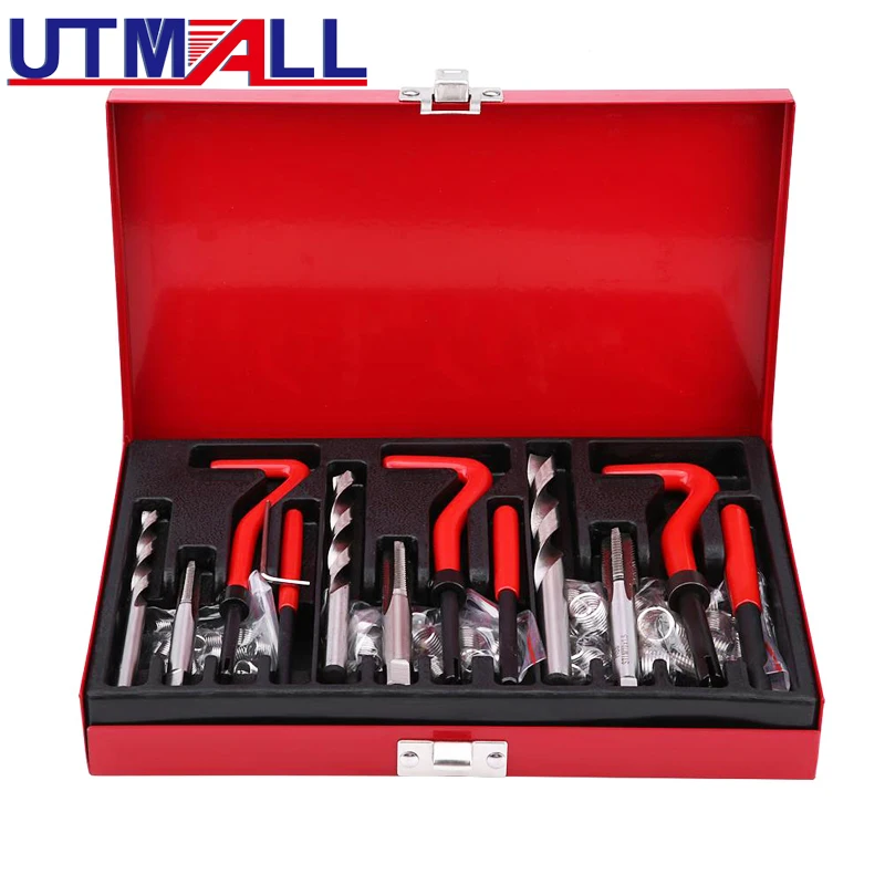Tools For Garage - 88Pcs Thread Repair Kit Set Rethread