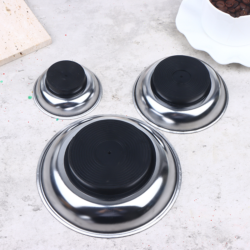 Magnetic Parts Tray - 3/4/6 Inch Magnetic Tool Bowl Stainless