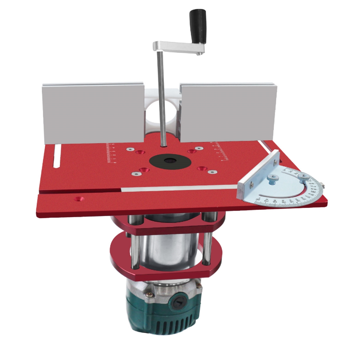 Router Table Insert - Woodworking Router Lift Kit - Aluminum