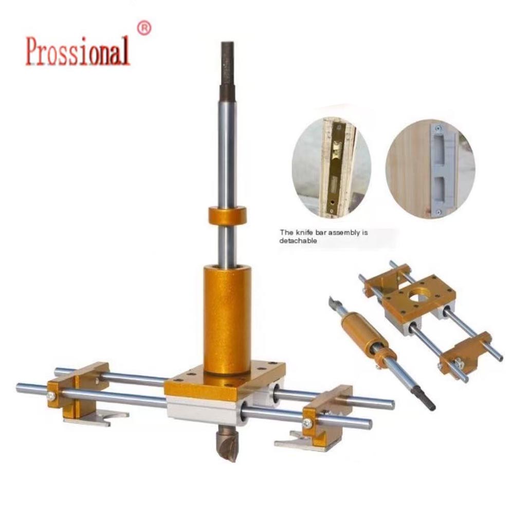 Dowel Jig Kit - Multifunctional Wooden Door Lock Hole Opener