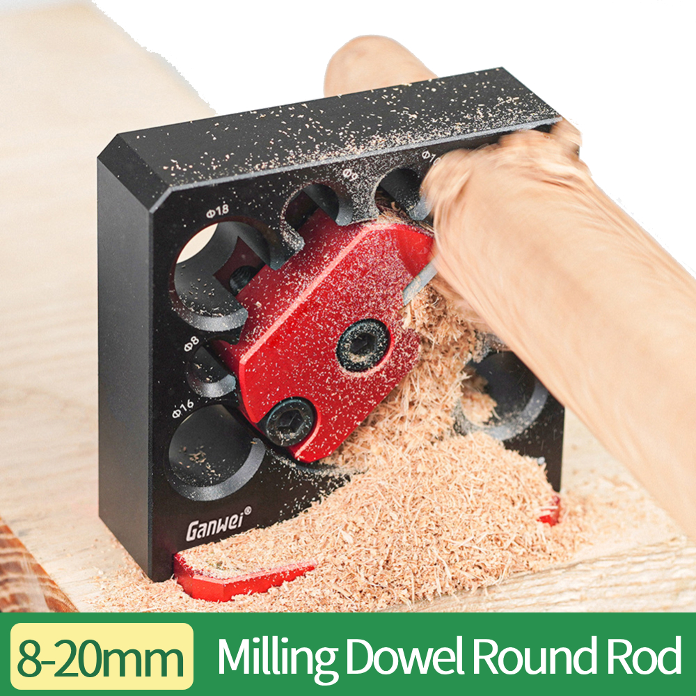 Dowel Jig Kit - Adjustable Round Bar Round Tenon Making
