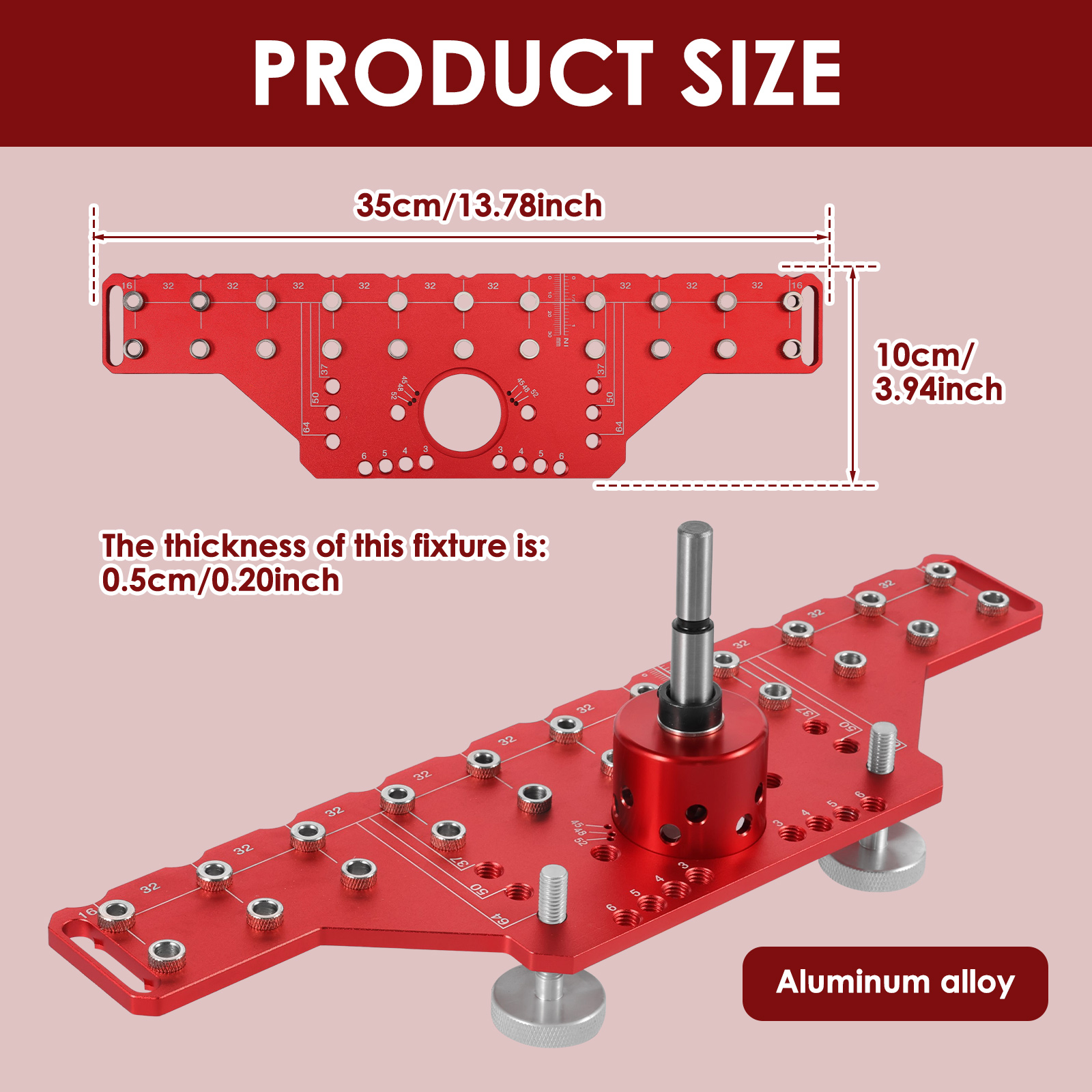 2 In 1 Shelf Pin Jig and Cabin - Dowel Jig Kit incelemesi ve fiyatı