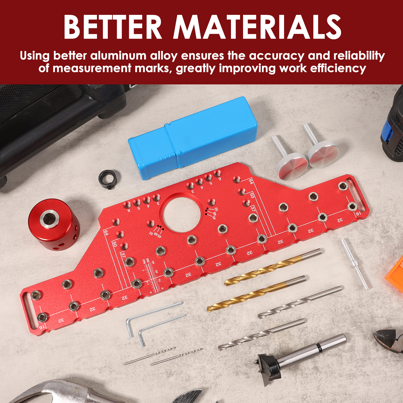 2 In 1 Shelf Pin Jig and Cabin - Dowel Jig Kit incelemesi ve fiyatı
