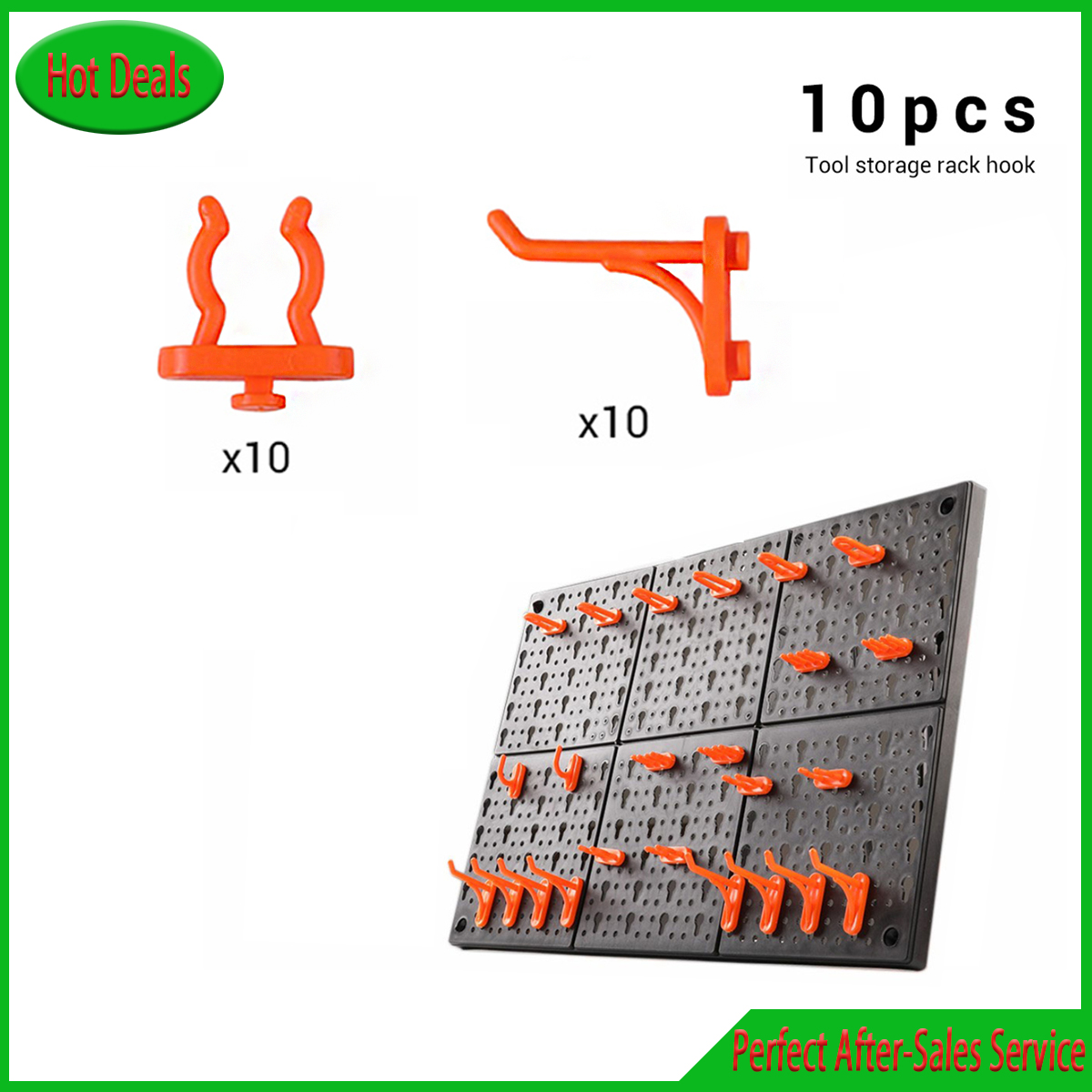 10PCS Hardware Tool Hook Wall- - Workshop Tools Hanging incelemesi ve fiyatı