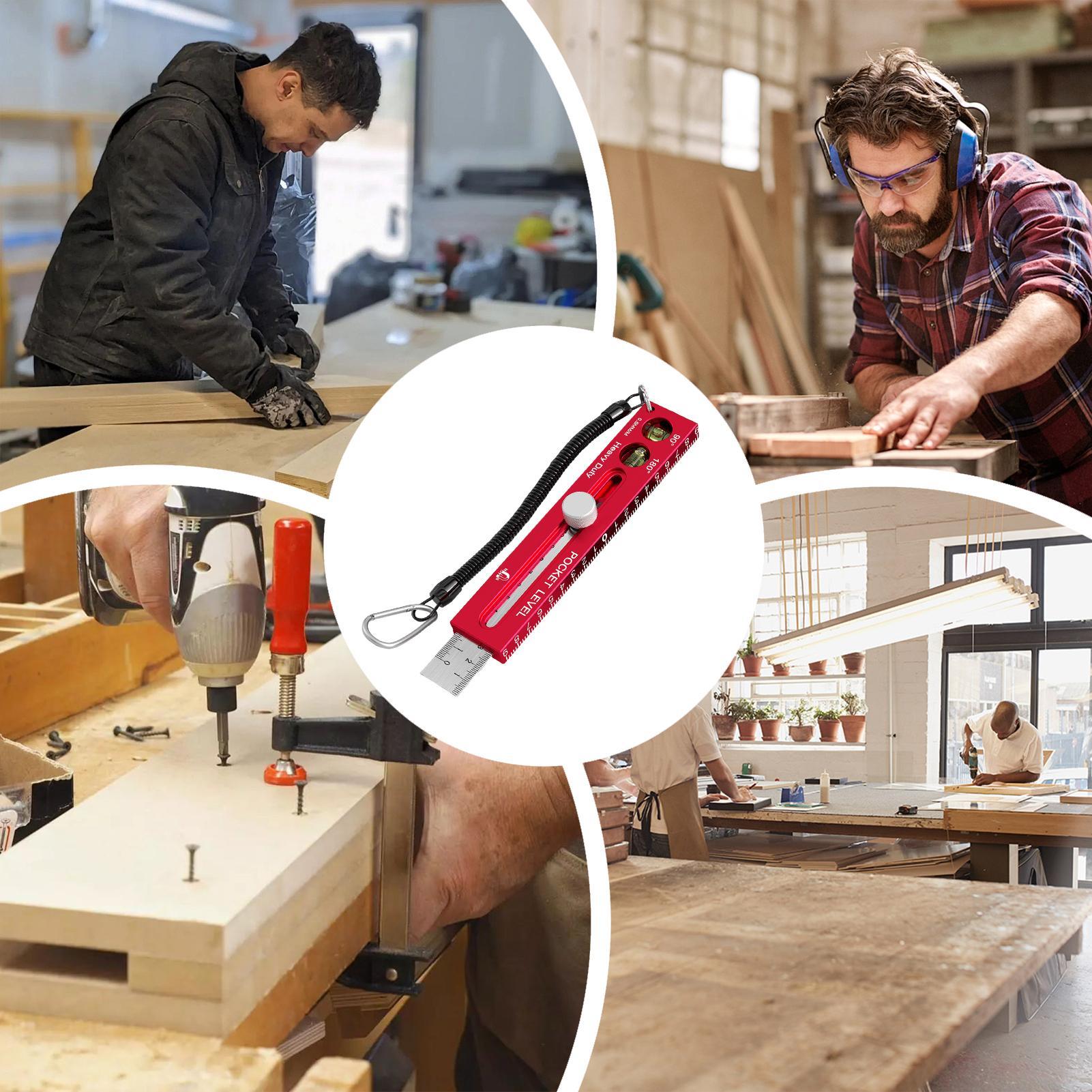 Magnetic Woodworking Ruler Alu - Marking Tools In Workshop incelemesi ve fiyatı