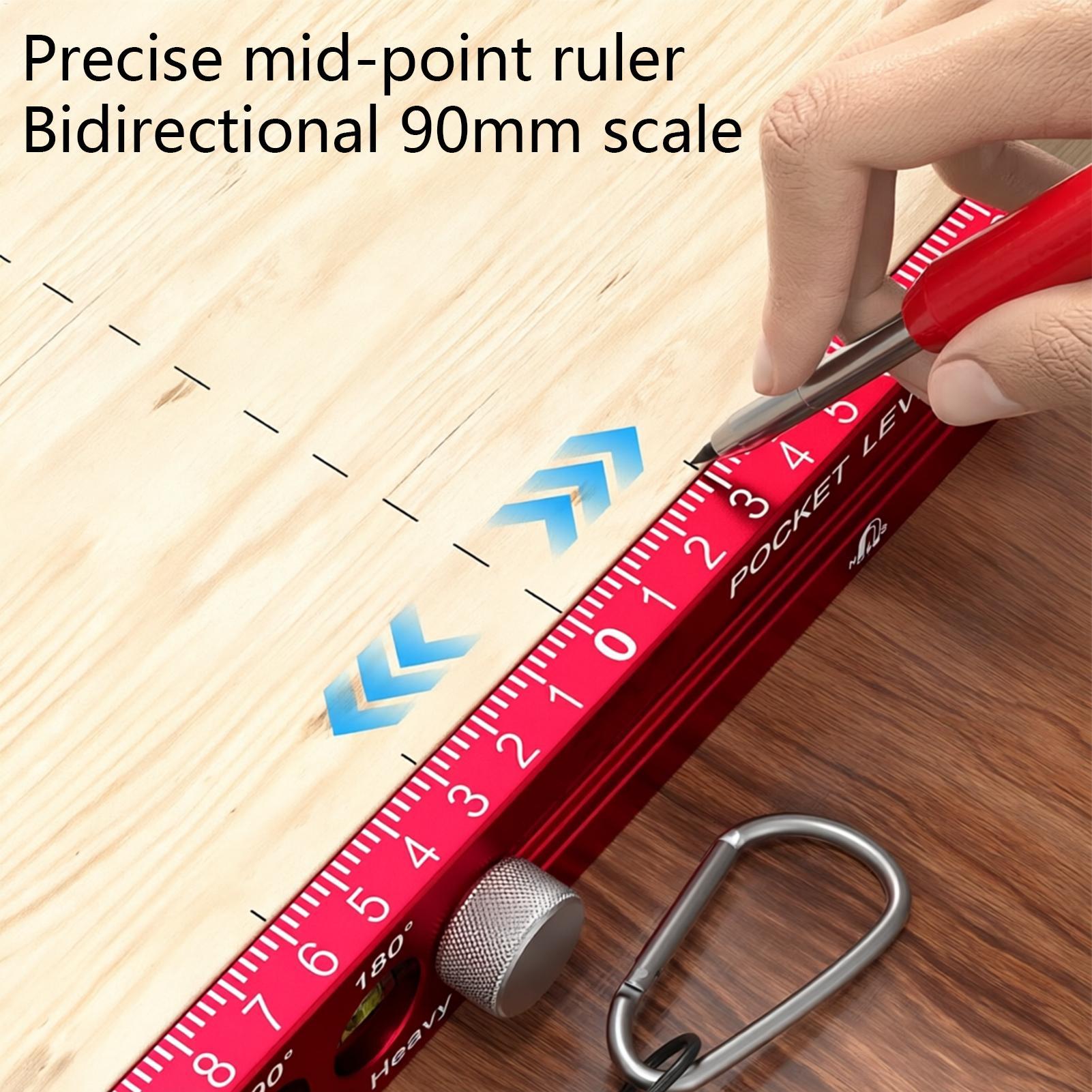 Magnetic Woodworking Ruler Alu - Marking Tools In Workshop incelemesi ve fiyatı