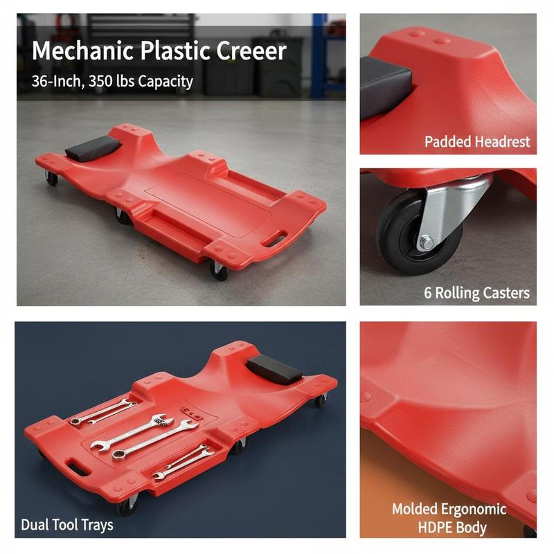 Rolling Creeper Board 36-Inch  - Tools For Garage incelemesi ve fiyatı