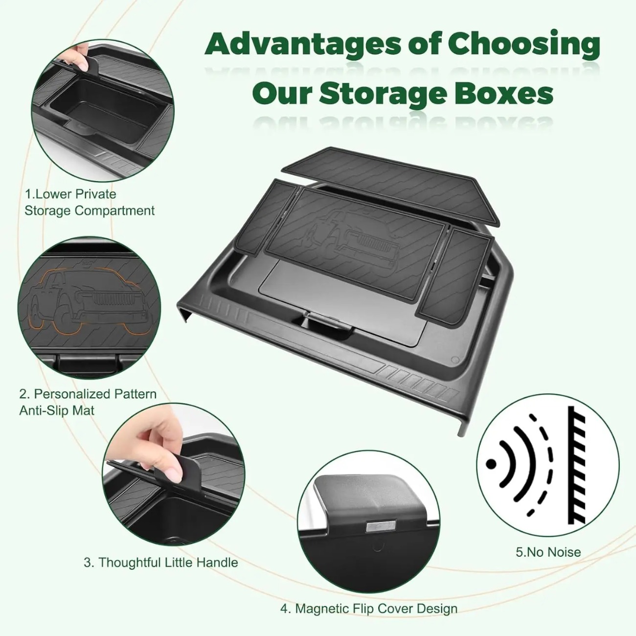 Center Console Insert Tray Das - Magnetic Parts Tray incelemesi ve fiyatı