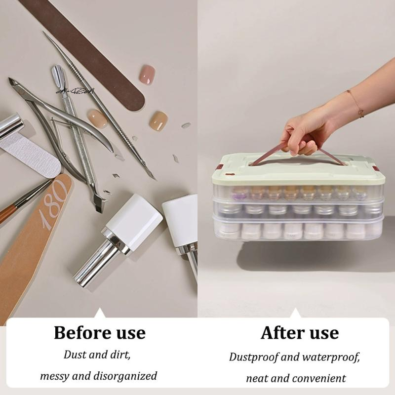 PVC Nail Polish Organizer UV G - Tool Chest Cabinet incelemesi ve fiyatı