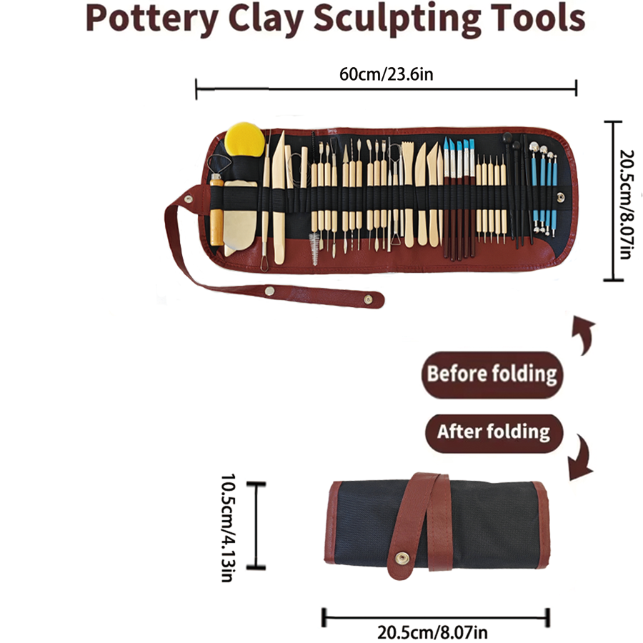 Pottery Clay Sculpting Tools K - Chisel Set Wood incelemesi ve fiyatı