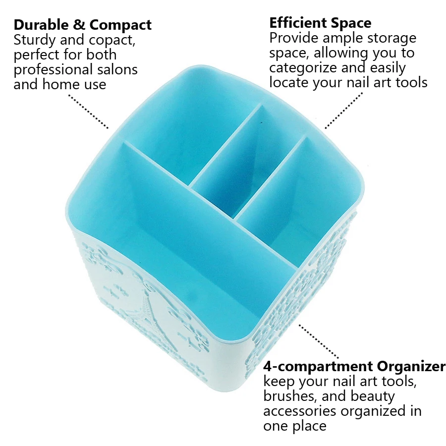 4-Compartment Nail Art Brush H - Tool Chest Cabinet incelemesi ve fiyatı