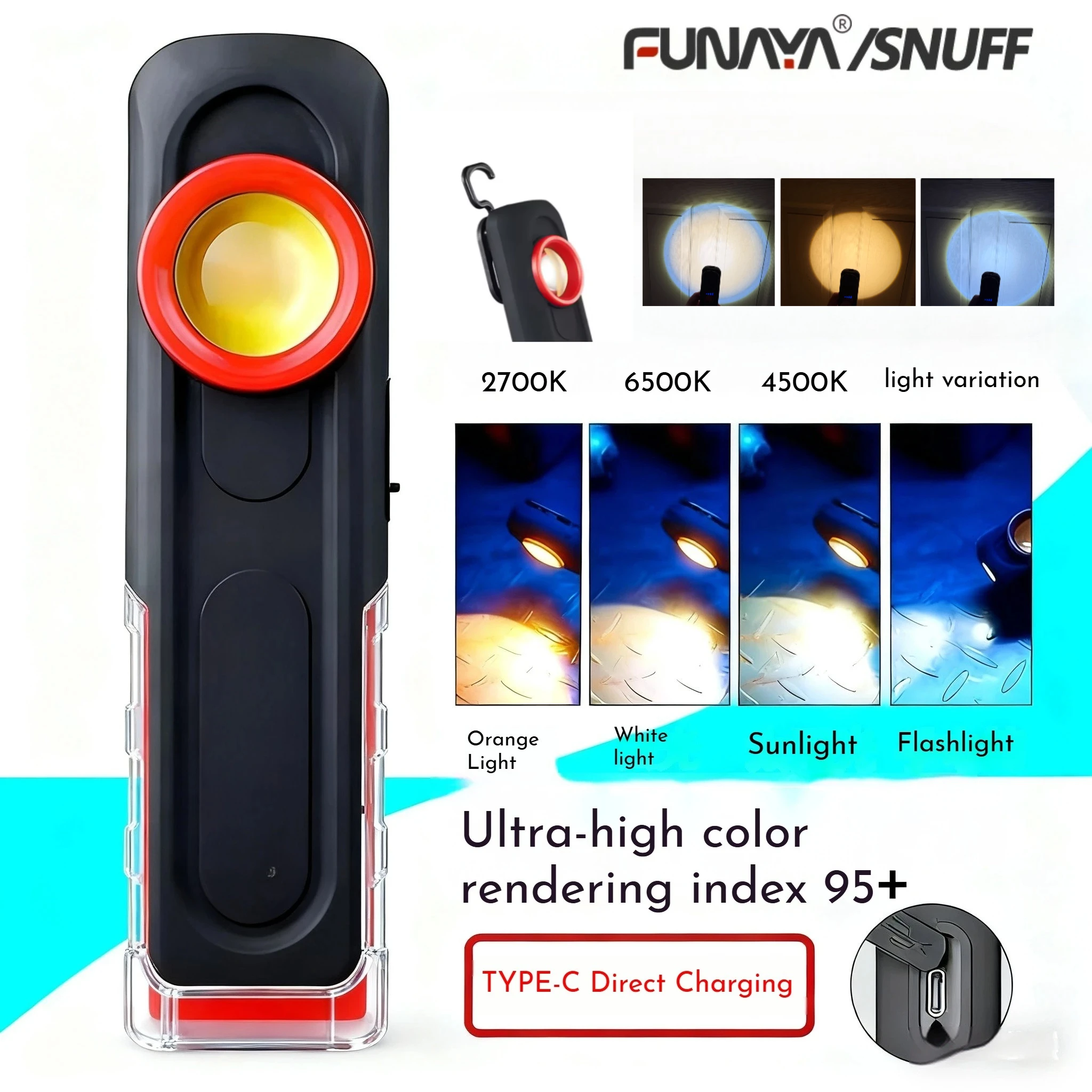FUNAYA Portable Flashlight Car - Tool Workshop incelemesi ve fiyatı