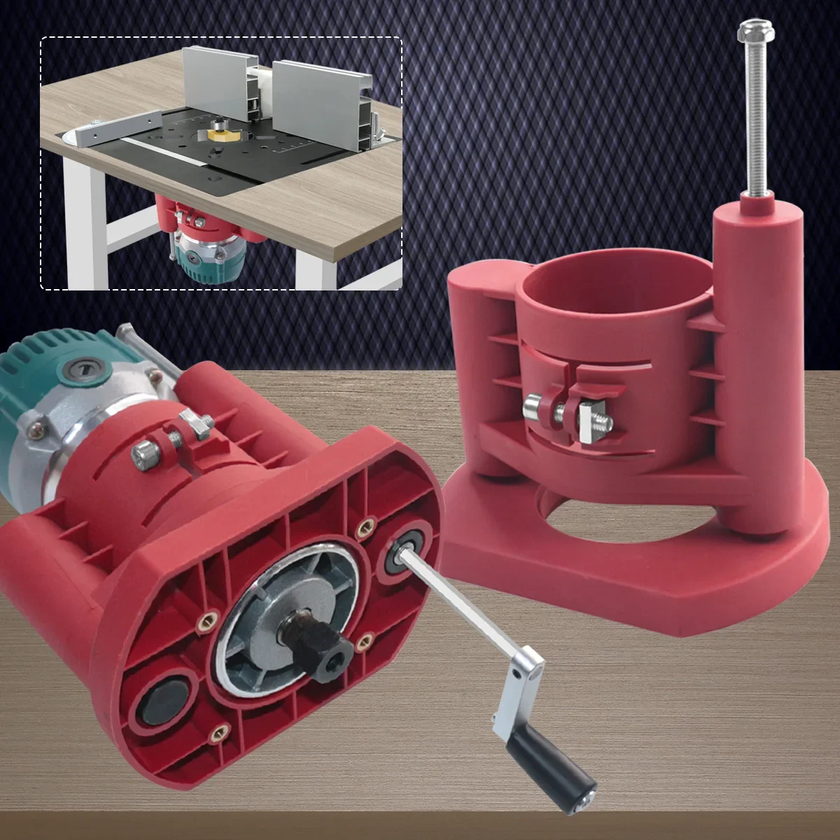 Precision Router Lift -Router  - Router Table Insert incelemesi ve fiyatı