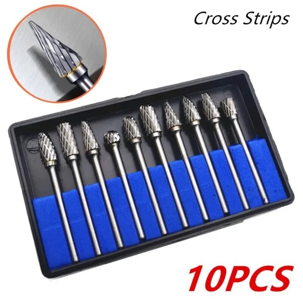 10PCS Carbide Burr Set Compati - Chisel Set Wood incelemesi ve fiyatı