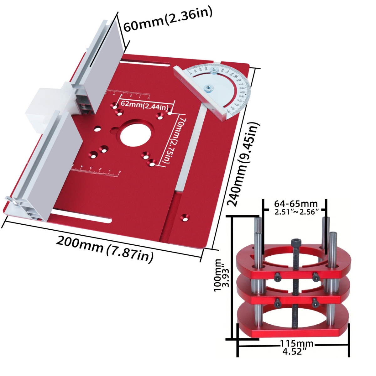 Woodworking Router Lift Kit -  - Router Table Insert incelemesi ve fiyatı