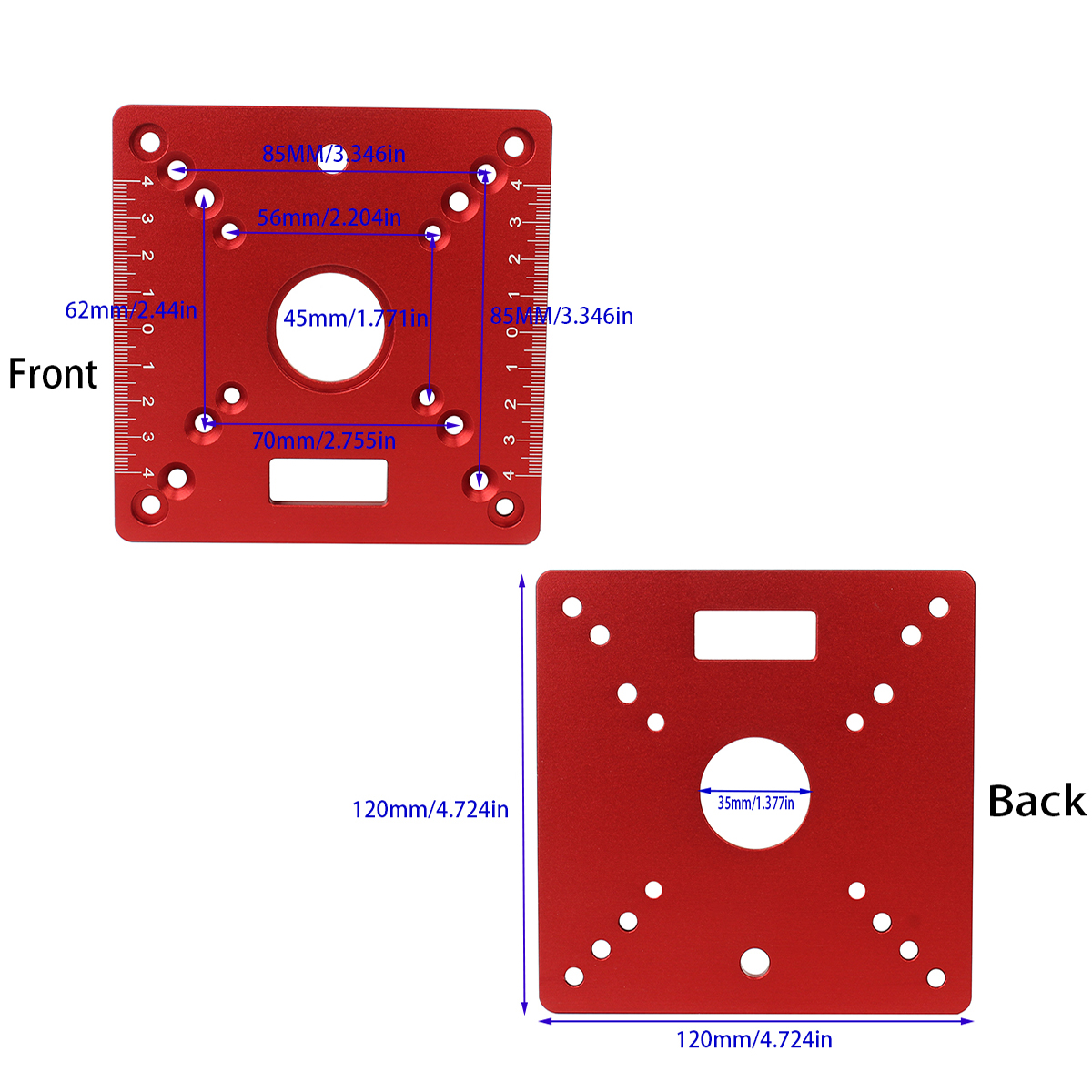 Multi-Functional Aluminum Allo - Router Table Insert incelemesi ve fiyatı