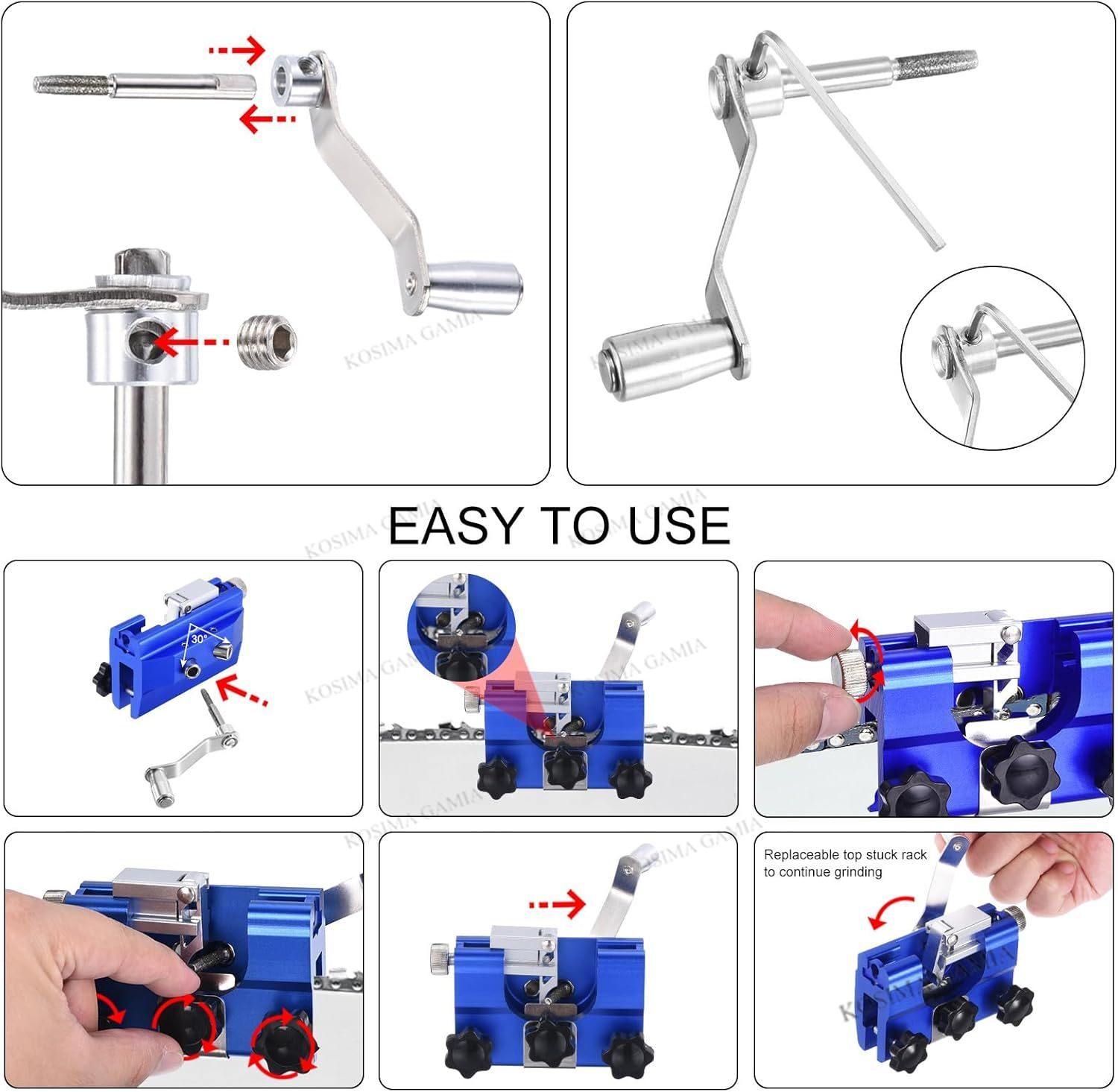 Portable Manual Chain Saw Blad - Workshop Cleaning Tools incelemesi ve fiyatı