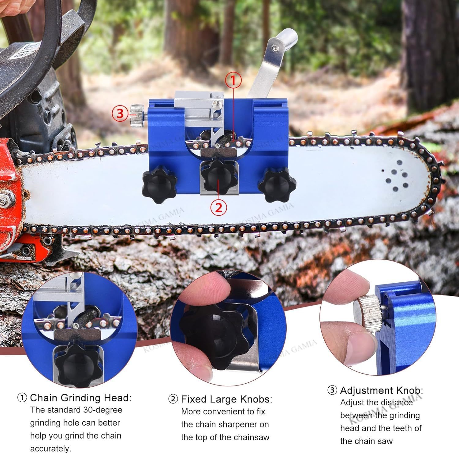 Portable Manual Chain Saw Blad - Workshop Cleaning Tools incelemesi ve fiyatı