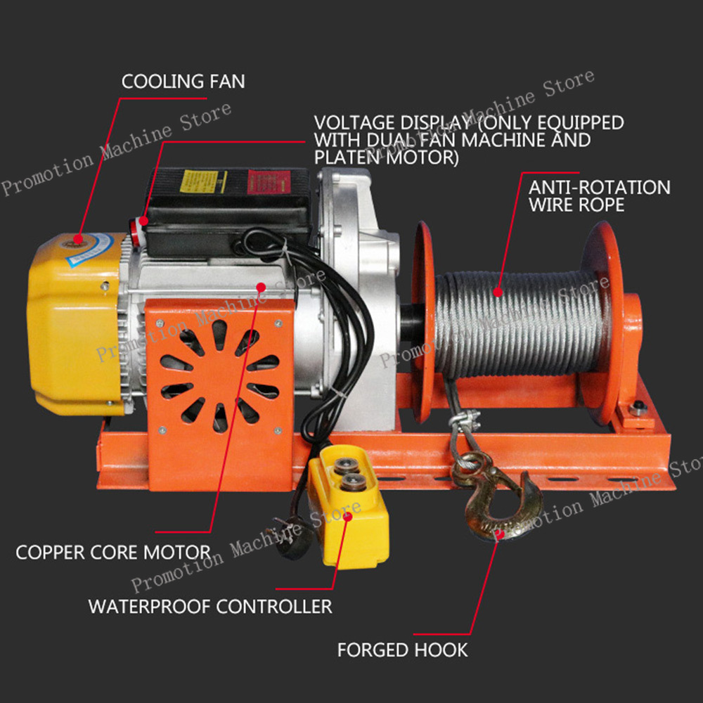 500kg 30m Electric Cable Hoist - Workshop Tools Hanging incelemesi ve fiyatı