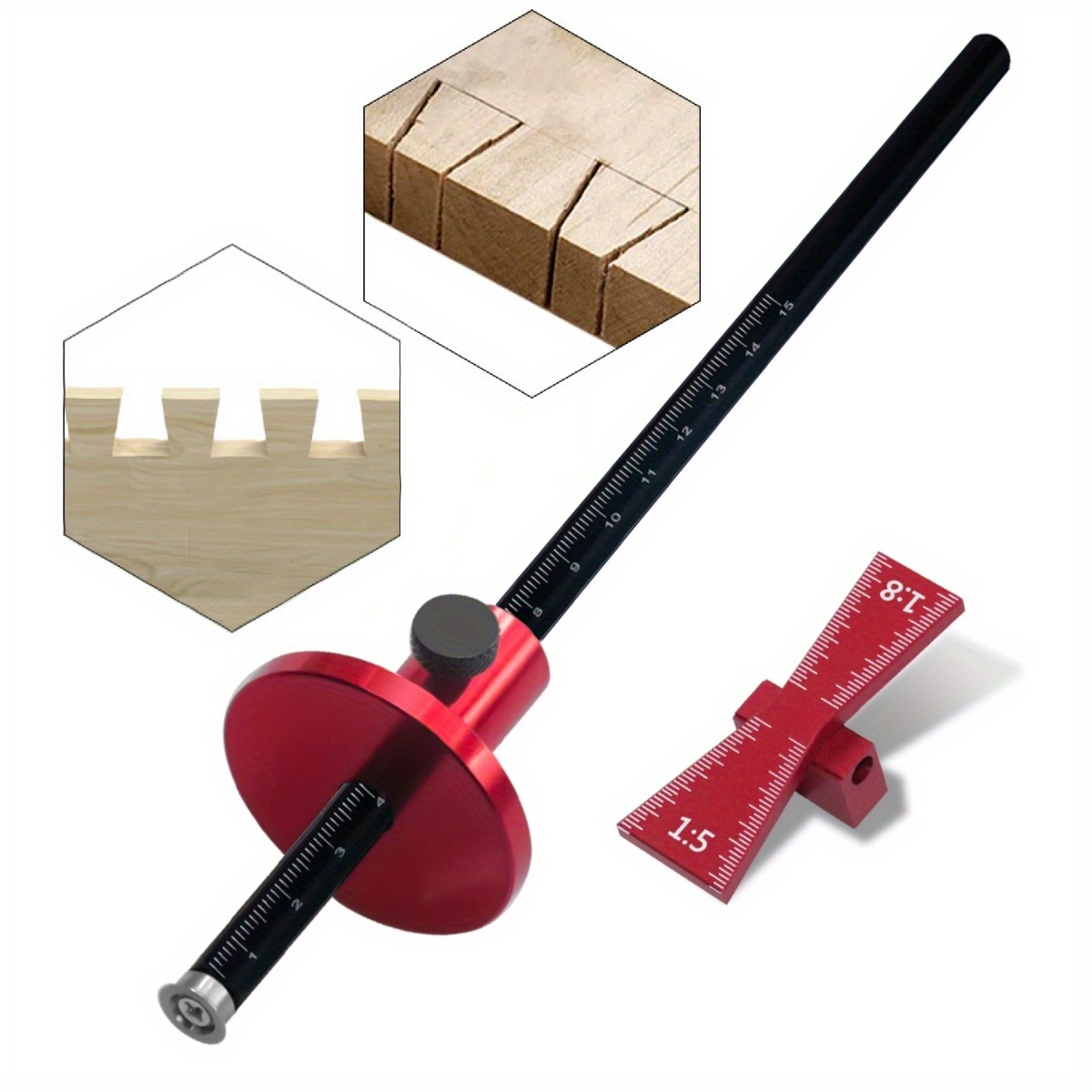 Bearing Wheel Cutter for Soft  - Dovetail Marking Guide incelemesi ve fiyatı