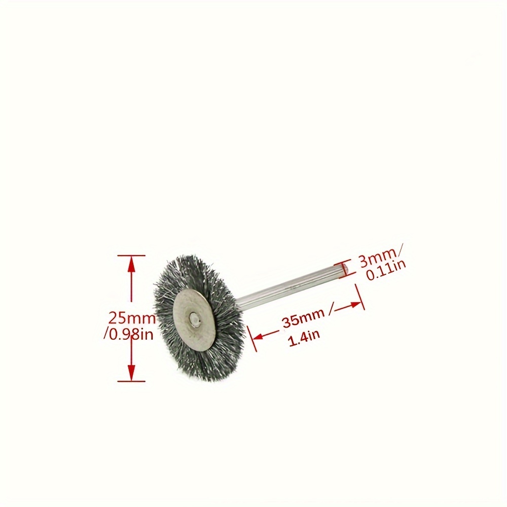 9Pcs Mini Steel Wire Brush Dri - Workshop Cleaning Tools incelemesi ve fiyatı