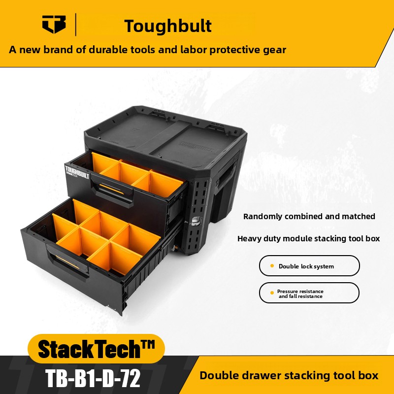 TOUGHBUILT Double Drawer Stack - Workshop Electric Tools incelemesi ve fiyatı
