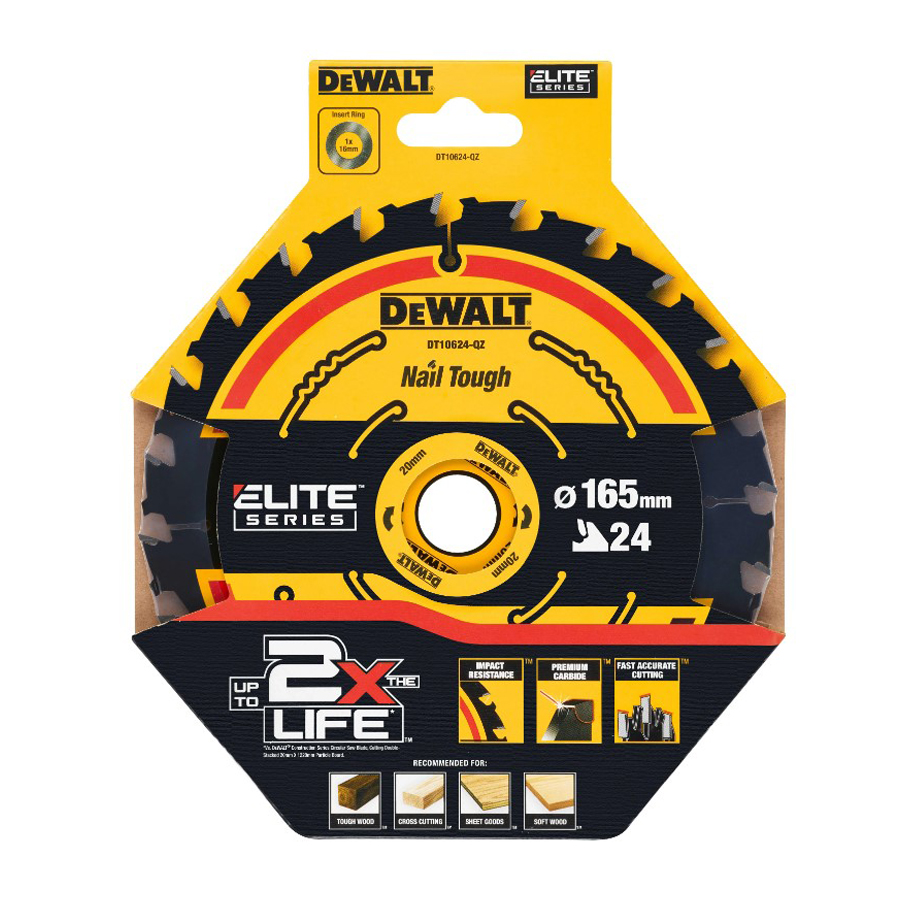 DEWALT DT10624-QZ 1/3pcs 24T C - Tool Workshop incelemesi ve fiyatı