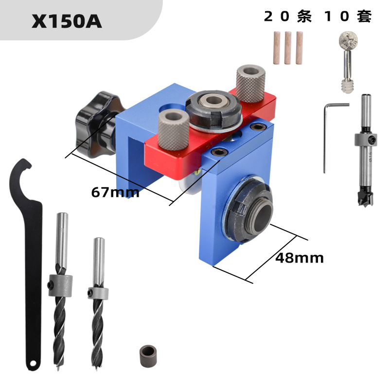 TEBAK W-136 Pocket Hole Jig Ki - Dowel Jig Kit incelemesi ve fiyatı