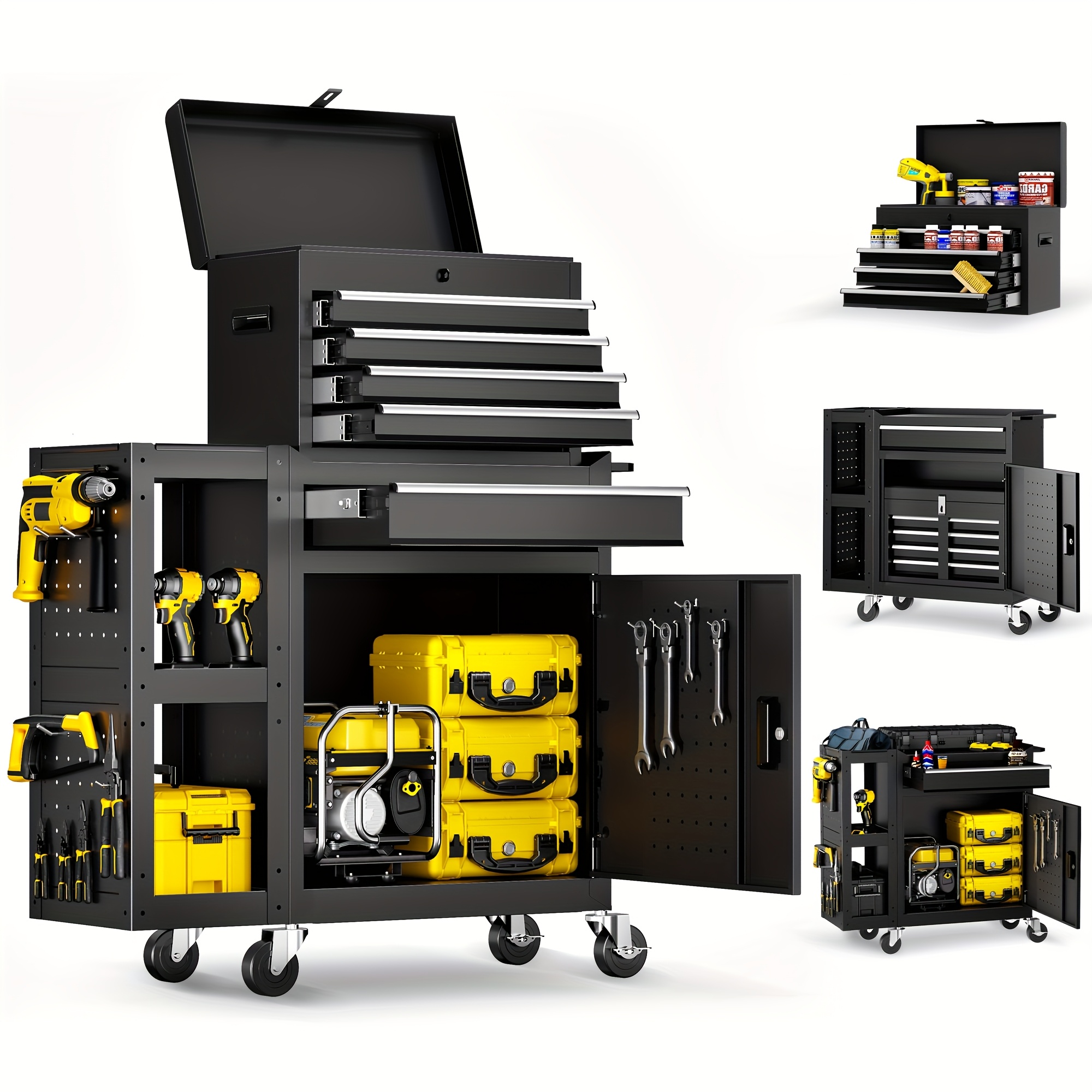5/8-Drawer Rolling Tool Storag - Tools For Garage incelemesi ve fiyatı