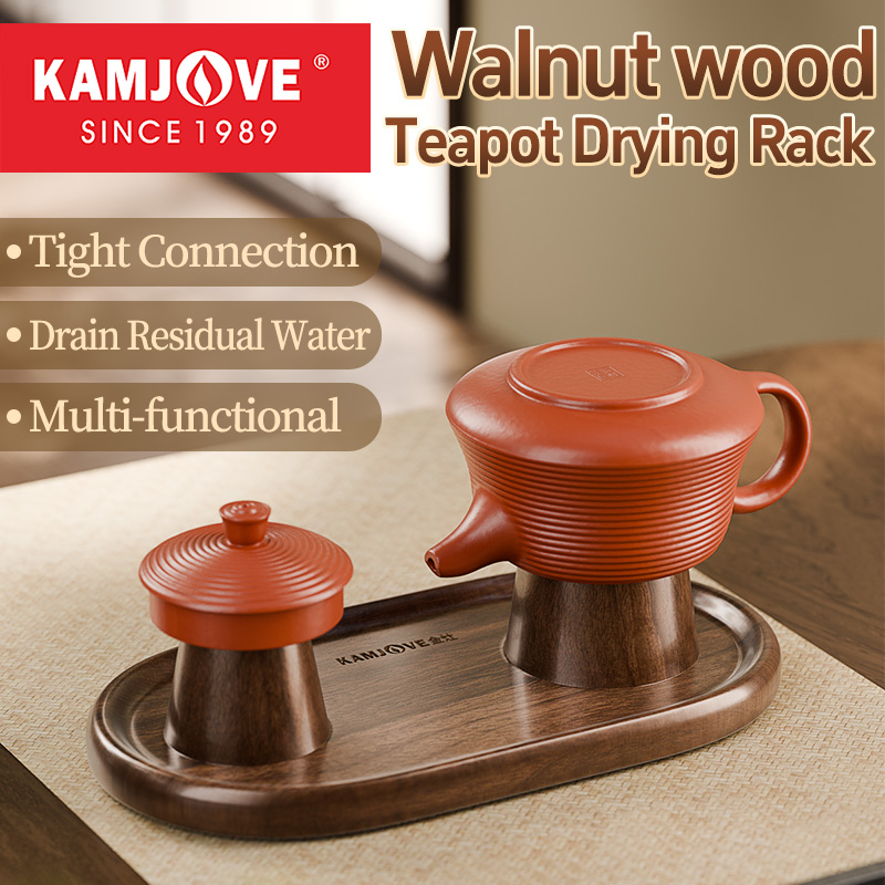KAMJOVE Teapot Storage Rack,Ku - Chisel Set Wood incelemesi ve fiyatı