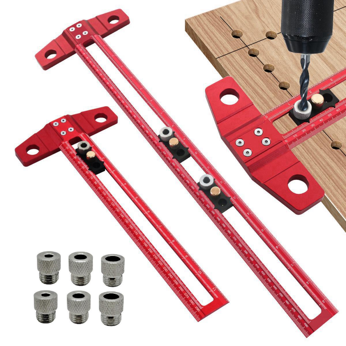 Woodworking 2 in 1 Drilling Po - Dowel Jig Kit incelemesi ve fiyatı