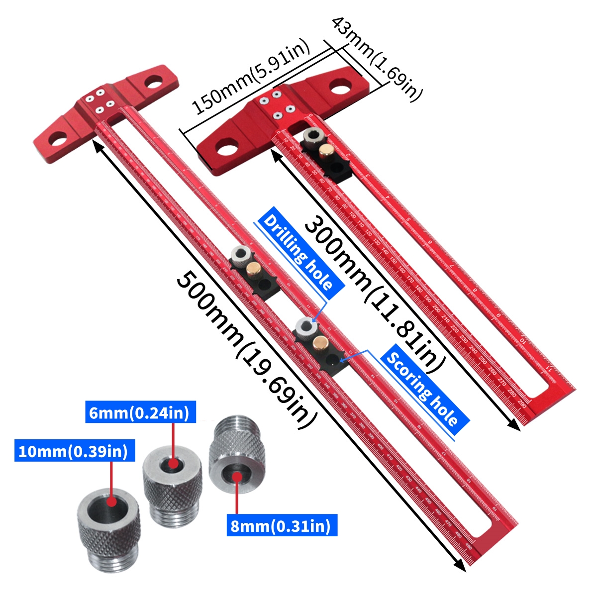Woodworking 2 in 1 Drilling Po - Dowel Jig Kit incelemesi ve fiyatı
