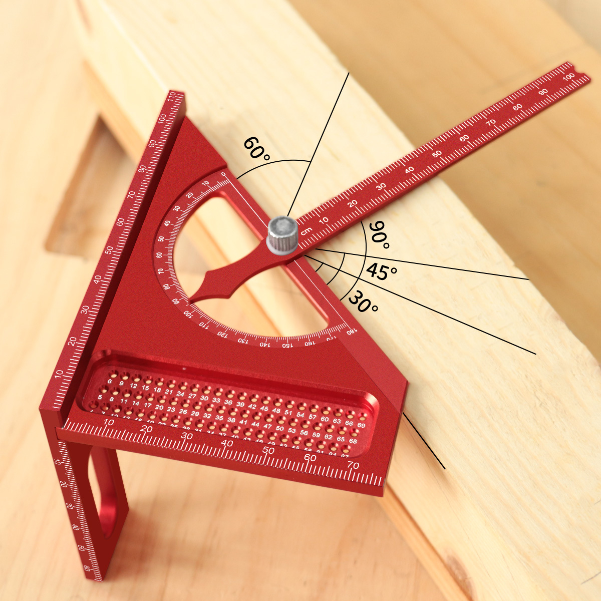 3D Adjustable Carpentry Square - Dovetail Marking Guide incelemesi ve fiyatı