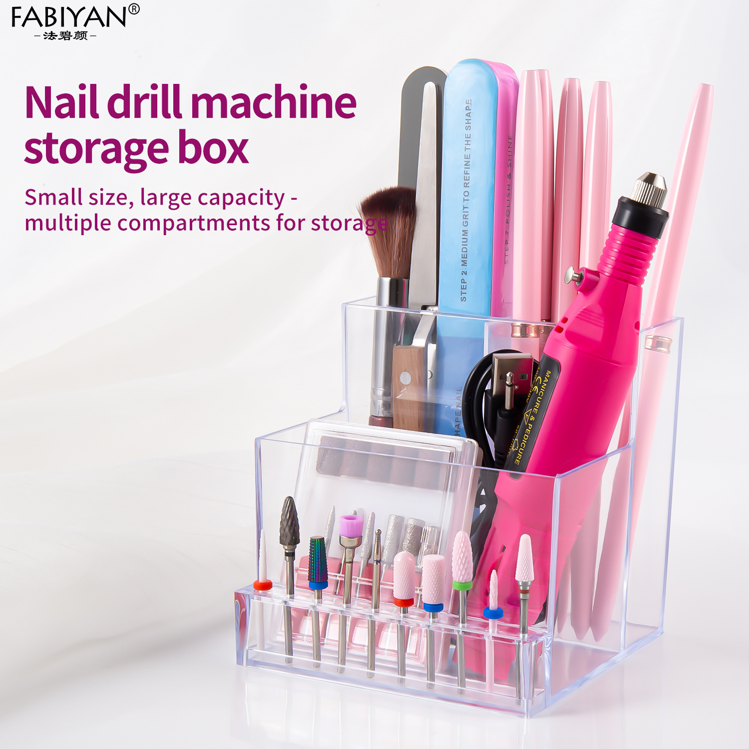 ABS Transparent Acrylic Nail T - Tool Chest Cabinet incelemesi ve fiyatı