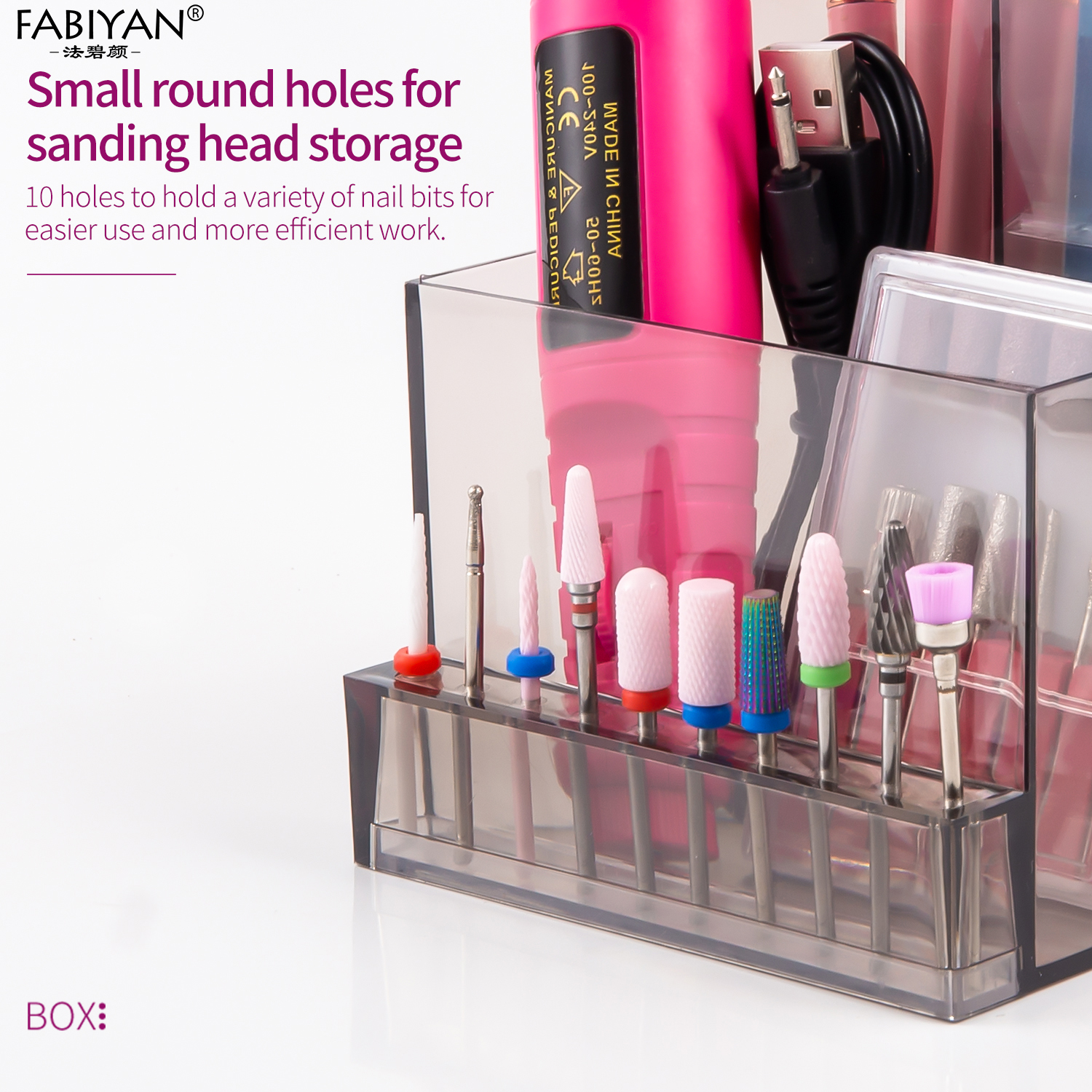 ABS Transparent Acrylic Nail T - Tool Chest Cabinet incelemesi ve fiyatı