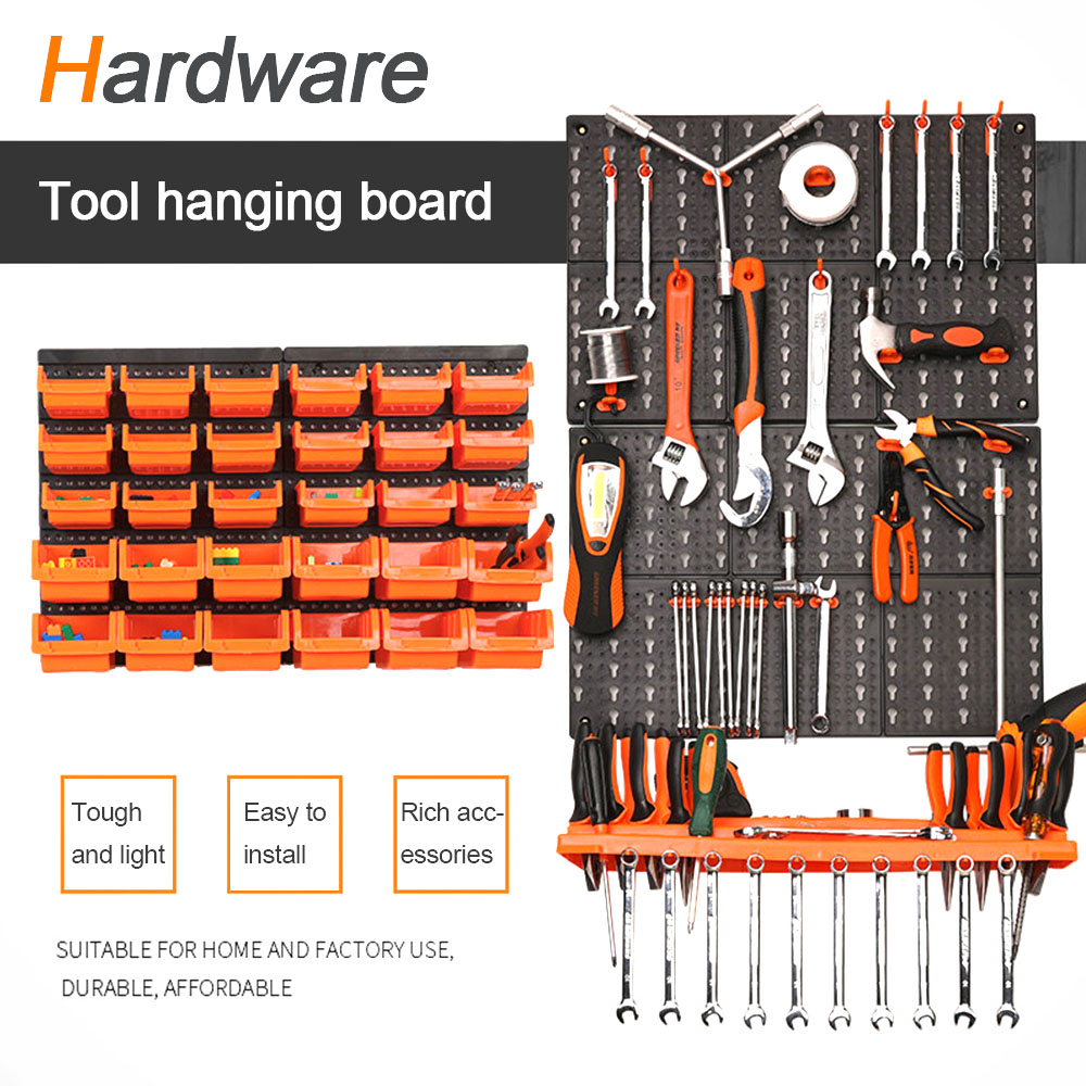 Garage Wall Organization Bins  - Workshop Tools Hanging incelemesi ve fiyatı