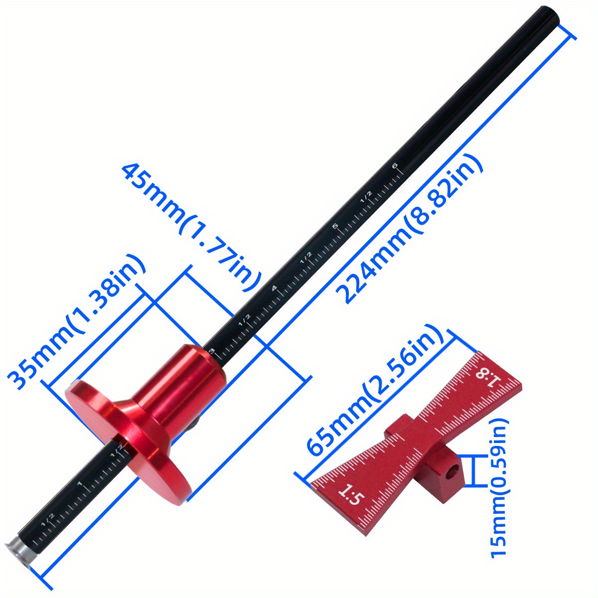 Wheel Marking Gauge Dovetail J - Dovetail Marking Guide incelemesi ve fiyatı