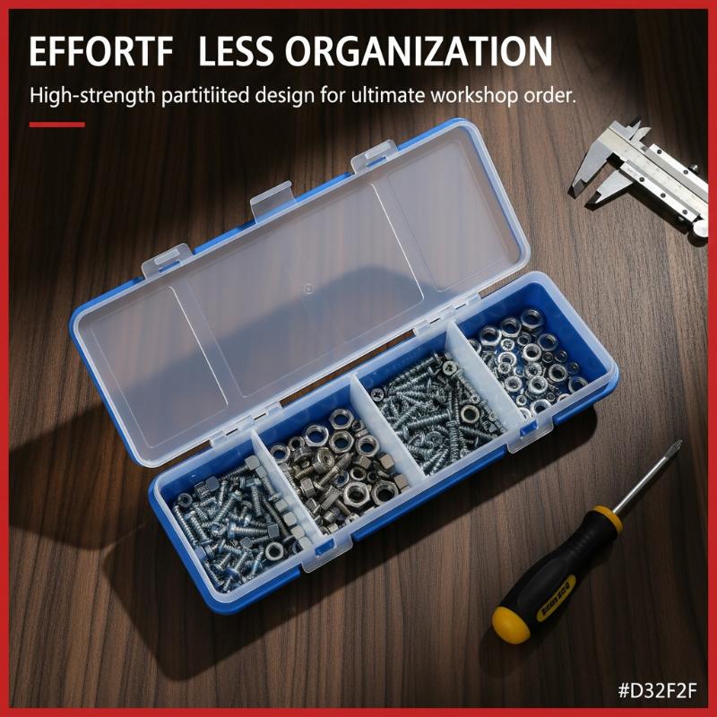 Screw Organizer Box Blue Red B - Tool Chest Cabinet incelemesi ve fiyatı