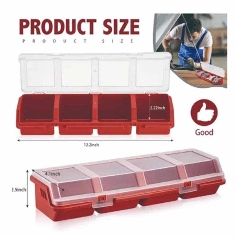 Screw Organizer Box Blue Red B - Tool Chest Cabinet incelemesi ve fiyatı