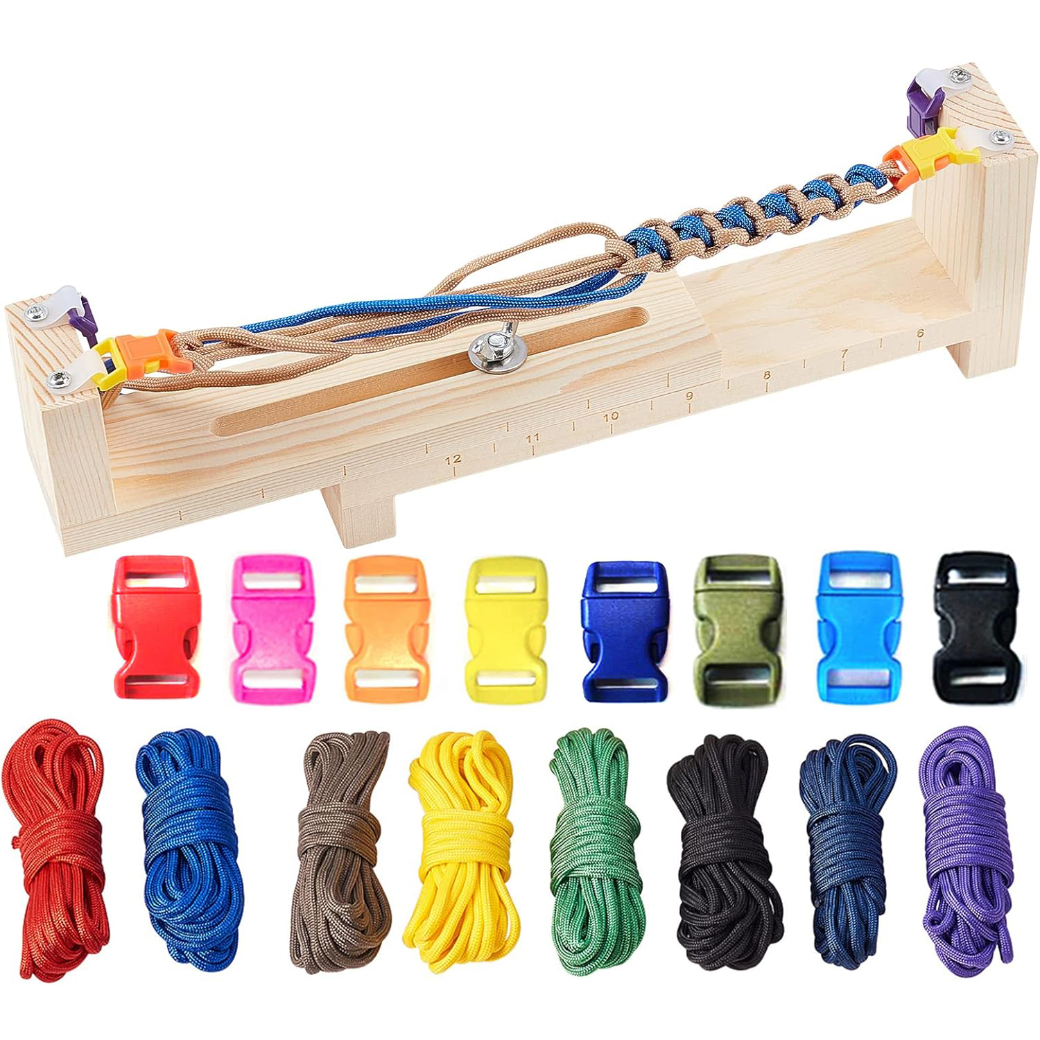 Wood Paracord Jig Bracelet Mak - Dowel Jig Kit incelemesi ve fiyatı