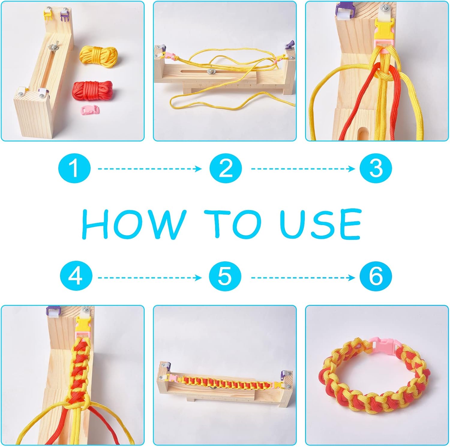 Wood Paracord Jig Bracelet Mak - Dowel Jig Kit incelemesi ve fiyatı