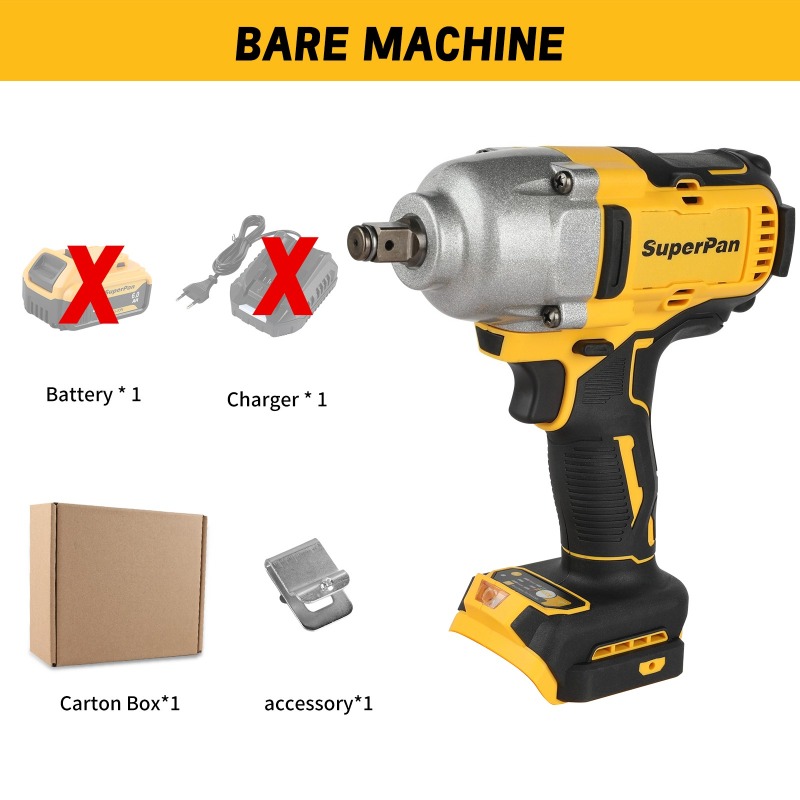 High Torque Cordless Impact Wr - Workshop Electric Tools incelemesi ve fiyatı
